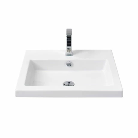 Miller - 605mm Rectangular Bowl Ceramic Basin - 110W1 Miller - 605mm Rectangular Bowl Ceramic Basin - 110W1 -Miller Sales Store 110W1 P