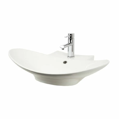 Miller - 680mm Countertop Ceramic Basin - 117W1 Miller - 680mm Countertop Ceramic Basin - 117W1 -Miller Sales Store 117W1 P