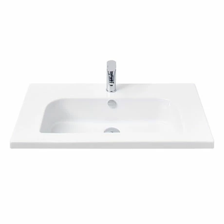 Miller - 810mm D-Shaped Bowl Ceramic Basin - 121W1 Miller - 810mm D-Shaped Bowl Ceramic Basin - 121W1 -Miller Sales Store 121W1 P