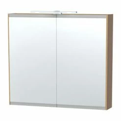 Miller - London 80 Mirror Cabinet - Oak - 54-5