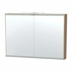 Miller - London 100 Mirror Cabinet - Oak - 55-5