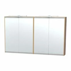 Miller - London 120 Mirror Cabinet - Oak - 56-5