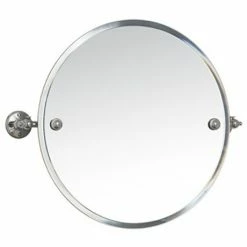 Miller - Stockholm 450mm Round Bevelled Swivel Mirror - 641C