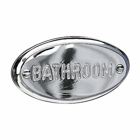 Miller - Classic Bathroom Sign - 723C Miller - Classic Bathroom Sign - 723C -Miller Sales Store 723C P