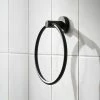 Miller Bond Black Towel Ring - 8705B -Miller Sales Store 8705B P