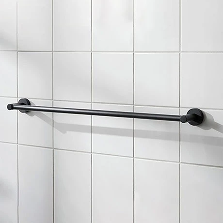 Miller Bond 645mm Black Towel Rail - 8716B Miller Bond 645mm Black Towel Rail - 8716B -Miller Sales Store 8716B P