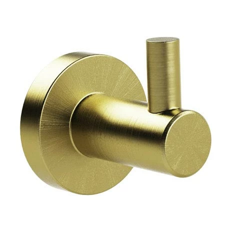 Miller Bond Brushed Brass Single Hook - 8722MP1