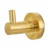 Miller Bond Polished Untreated Brass Single Hook - 8722MP 1 Miller Bond Polished Untreated Brass Single Hook - 8722MP -Miller Sales Store 8722MP P