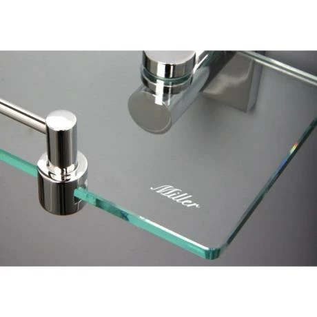 Miller - Atlanta Glass Shelf - 8802C Miller - Atlanta Glass Shelf - 8802C -Miller Sales Store 8802C D1 460