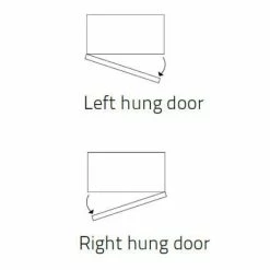 Miller - New York Tall Cabinet With Door Storage & Drawers - White 6 Miller - New York Tall Cabinet With Door Storage & Drawers - White -Miller Sales Store Hinged LNNNNNNNNNN 460 2